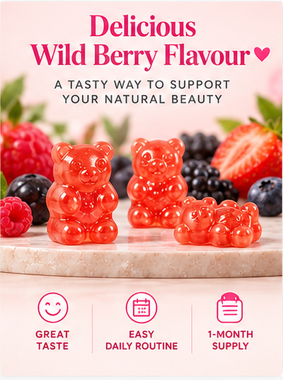 Averumi Hair Bloom | Biotin Beauty Gummies for Hair, Skin & Nails