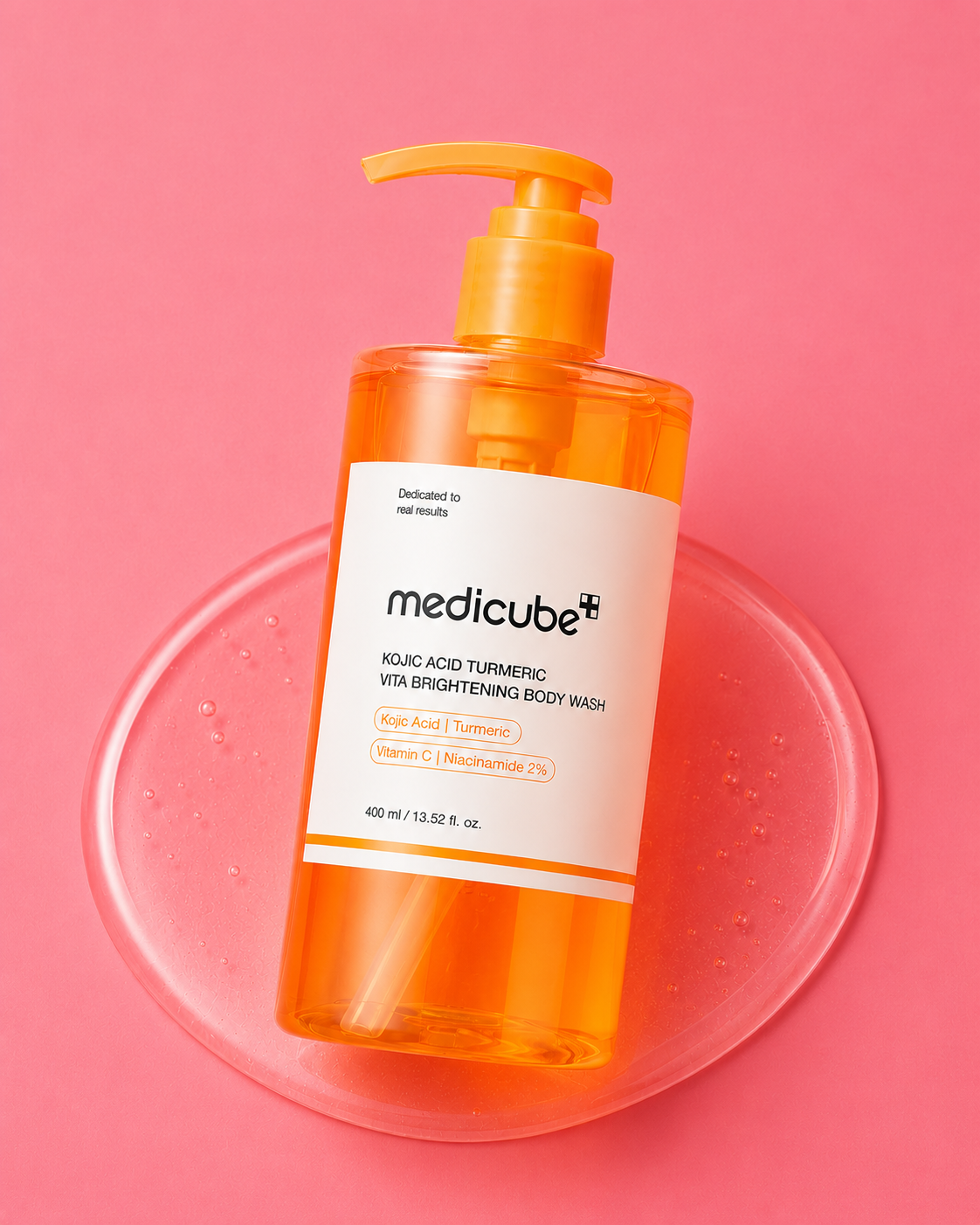 Turmeric Body Wash for Hydration and Radiant Glow 400ml